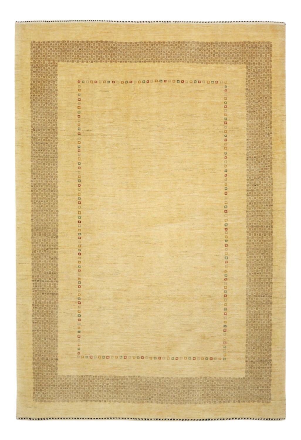 Gabbeh-matta - Kashkuli Persiska - 182 x 126 cm - beige