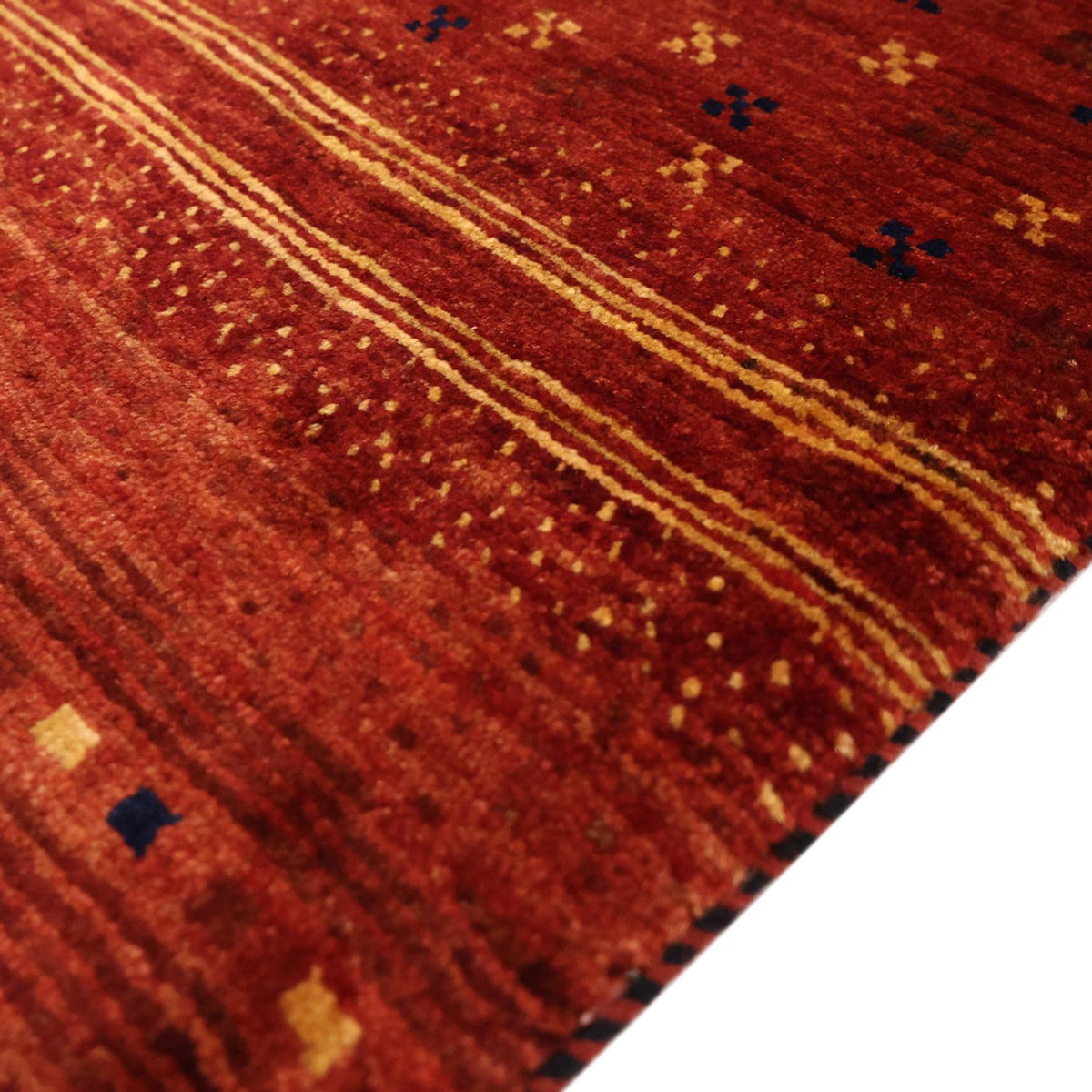 Gabbeh-matta - Kashkuli Persiska - 126 x 96 cm - flerfärgad