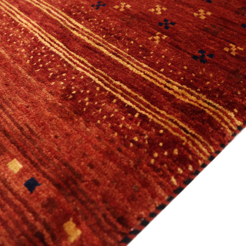 Gabbeh-matta - Kashkuli Persiska - 126 x 96 cm - flerfärgad