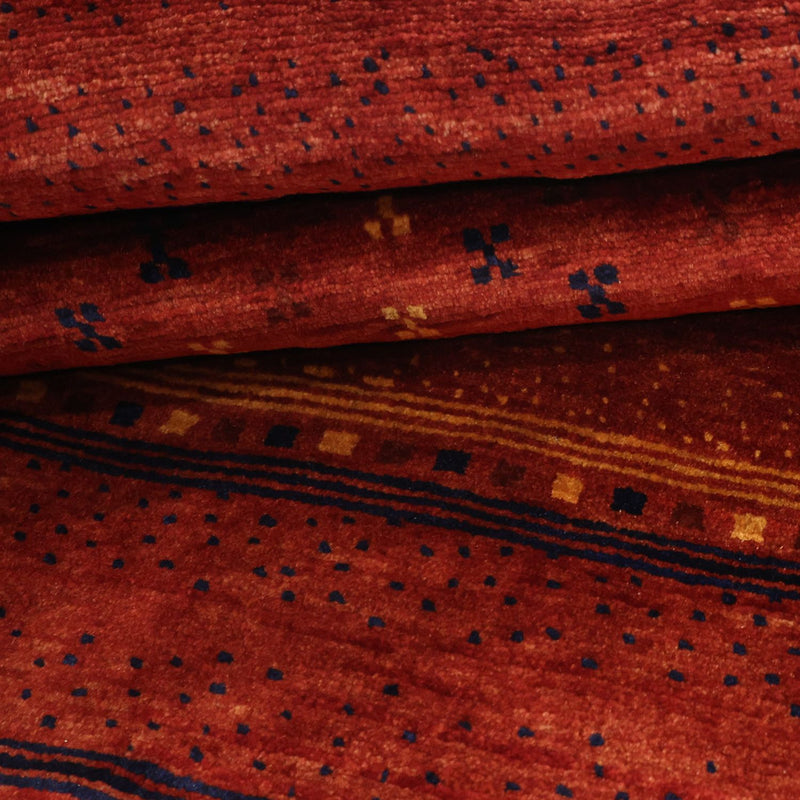 Gabbeh-matta - Kashkuli Persiska - 126 x 96 cm - flerfärgad