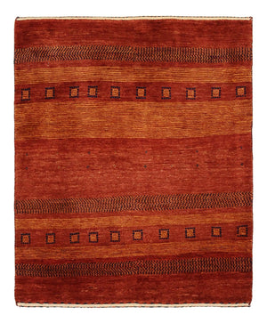 Gabbeh-matta - Kashkuli Persiska - 96 x 79 cm - flerfärgad