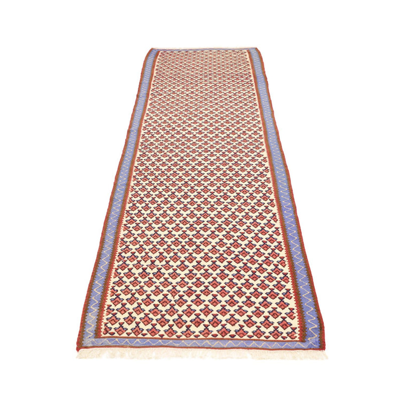 Runner Kelim Carpet - orientalisk matta - 290 x 88 cm - flerfärgad