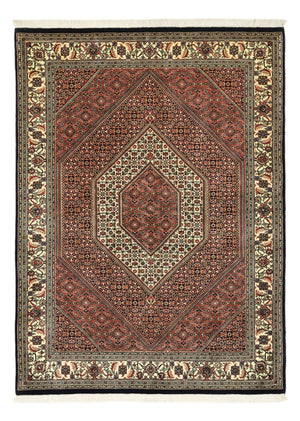 Persisk matta - Bijar - Kungliga - 203 x 151 cm - mörk beige