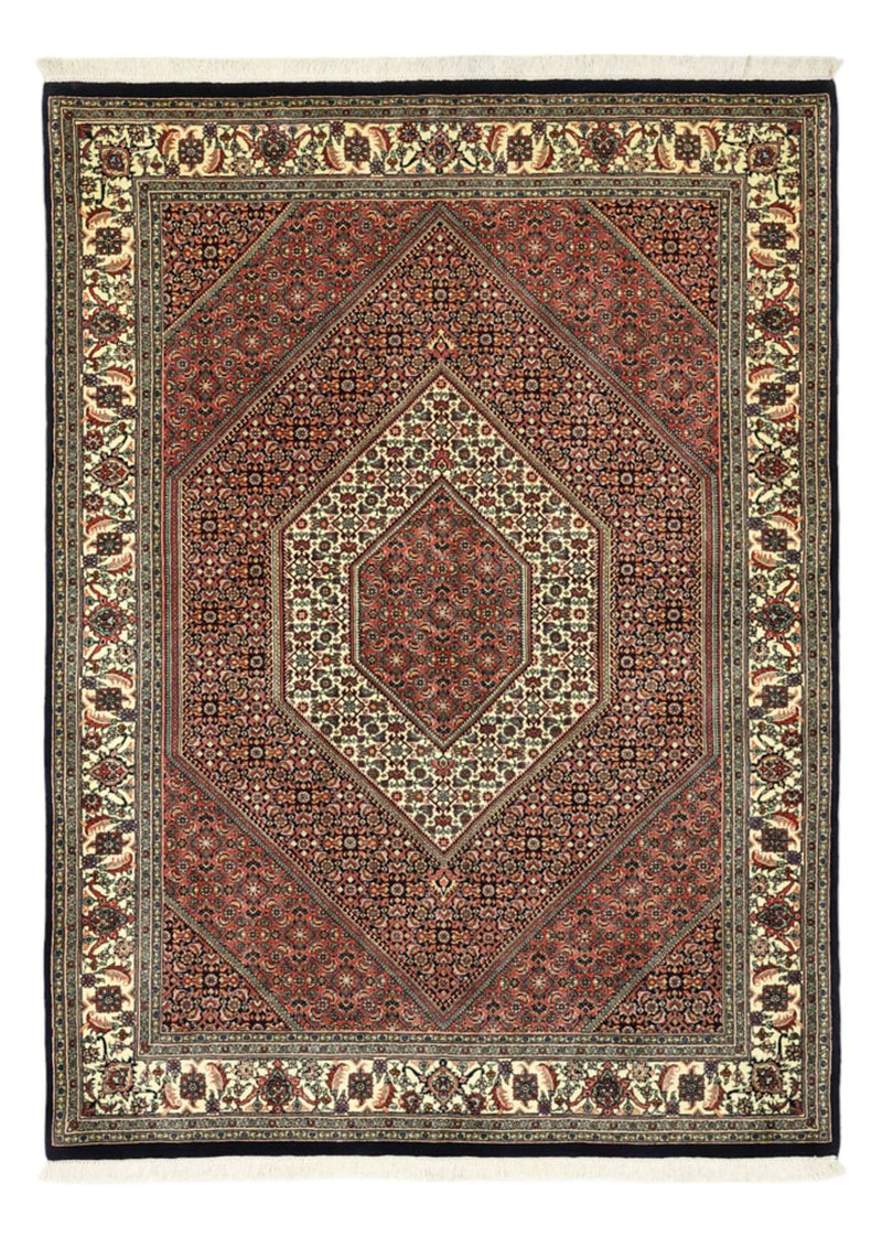 Persisk matta - Bijar - Kungliga - 203 x 151 cm - mörk beige