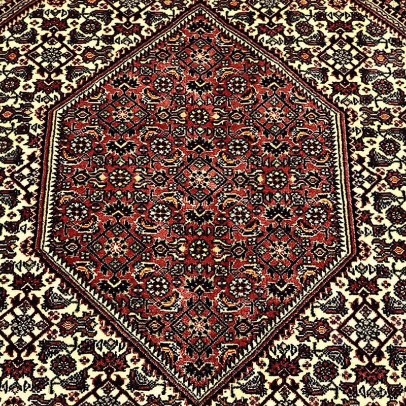 Persisk matta - Bijar - Kungliga - 203 x 151 cm - mörk beige