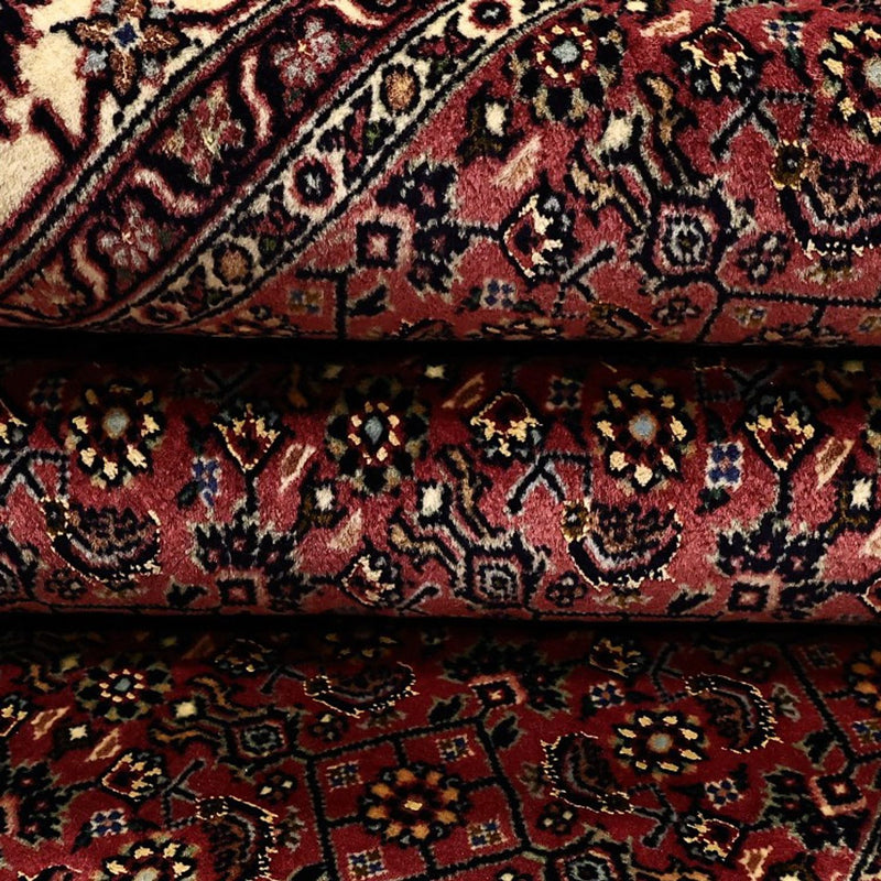 Persisk matta - Bijar - Kungliga - 204 x 152 cm - mörk beige