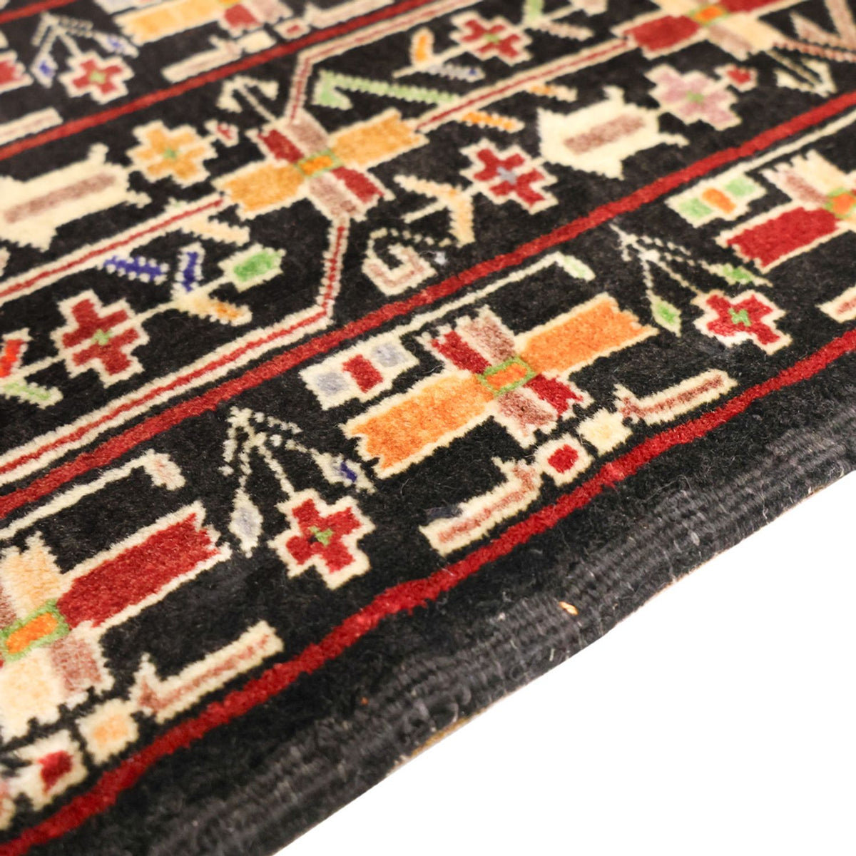 Baluch-matta - 153 x 104 cm - mörk beige