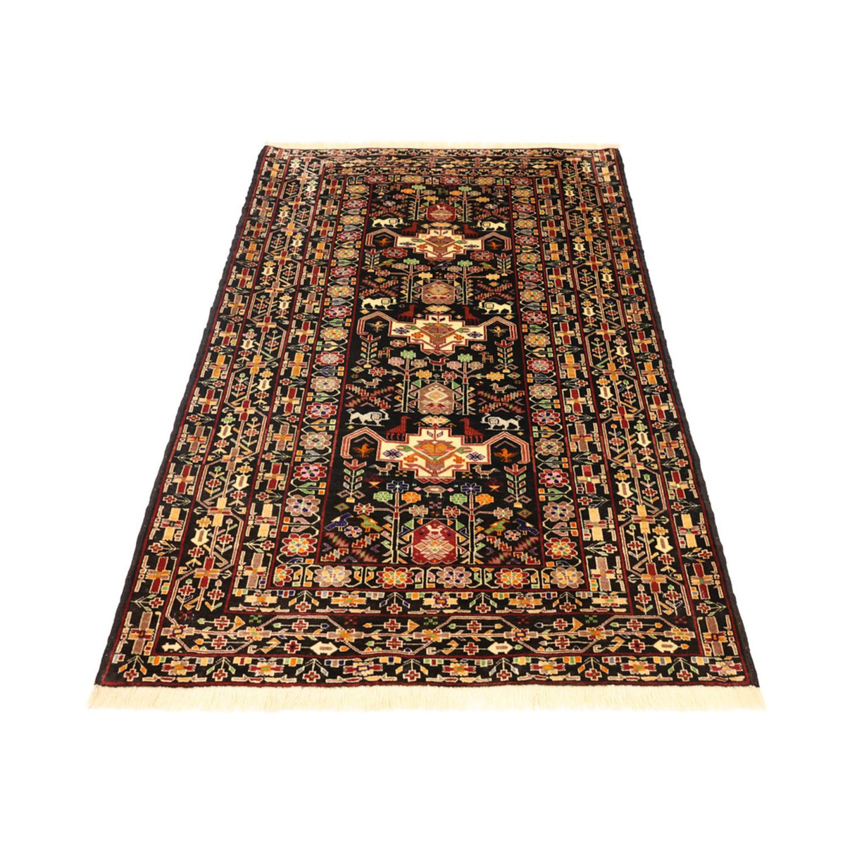 Baluch-matta - 153 x 104 cm - mörk beige