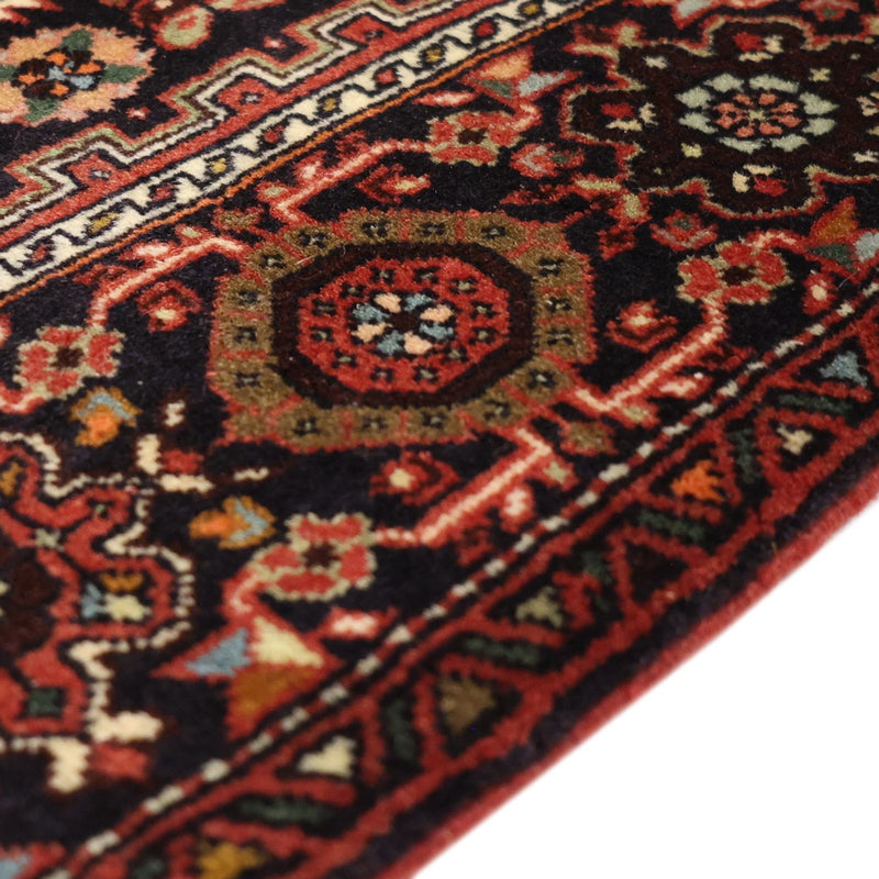 Persisk matta - Nomadic - 145 x 103 cm - mörkröd