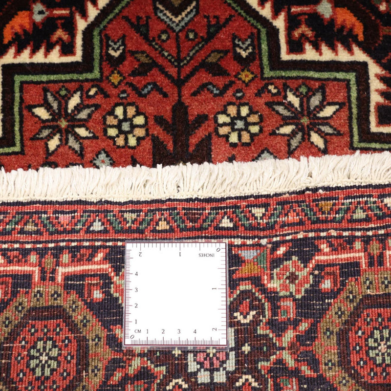 Persisk matta - Nomadic - 145 x 103 cm - mörkröd