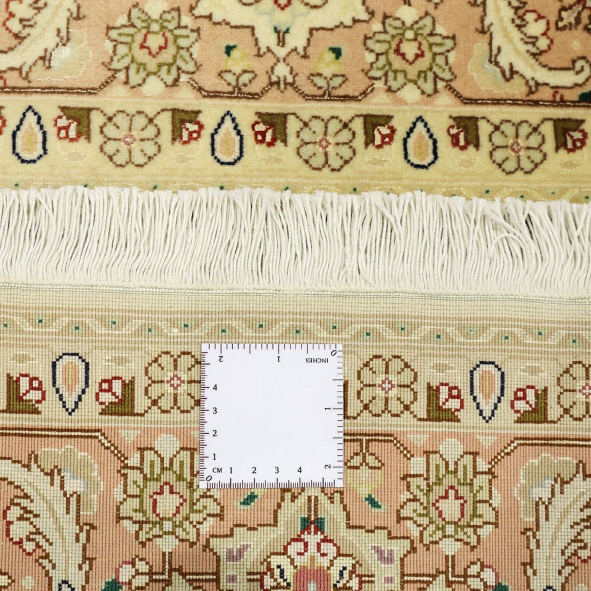 Persisk matta - Tabriz - Kungliga - 203 x 147 cm - beige
