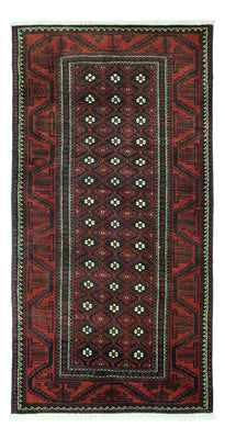 Runner Baluch-matta - 198 x 103 cm - mörkröd