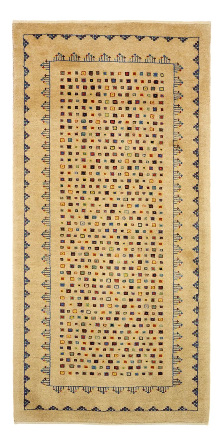 Gabbeh-matta - Loribaft Persian - 164 x 79 cm - guld