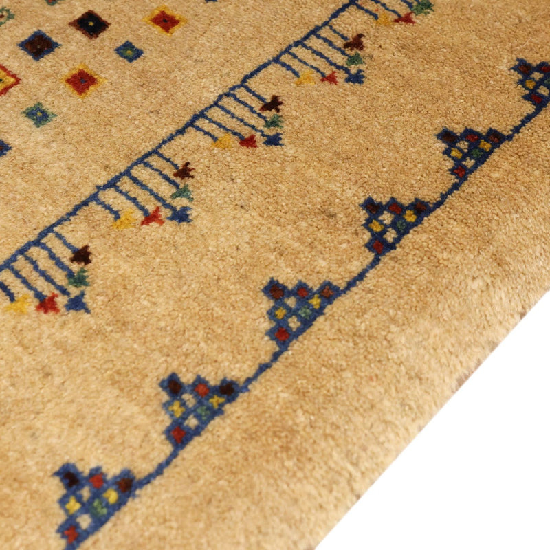 Gabbeh-matta - Loribaft Persian - 164 x 79 cm - guld