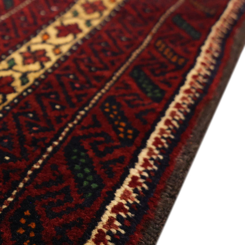 Baluch-matta - 210 x 115 cm - mörkröd