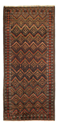 Runner Baluch-matta - 294 x 141 cm - mörk beige