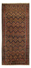 Runner Baluch-matta - 294 x 141 cm - mörk beige