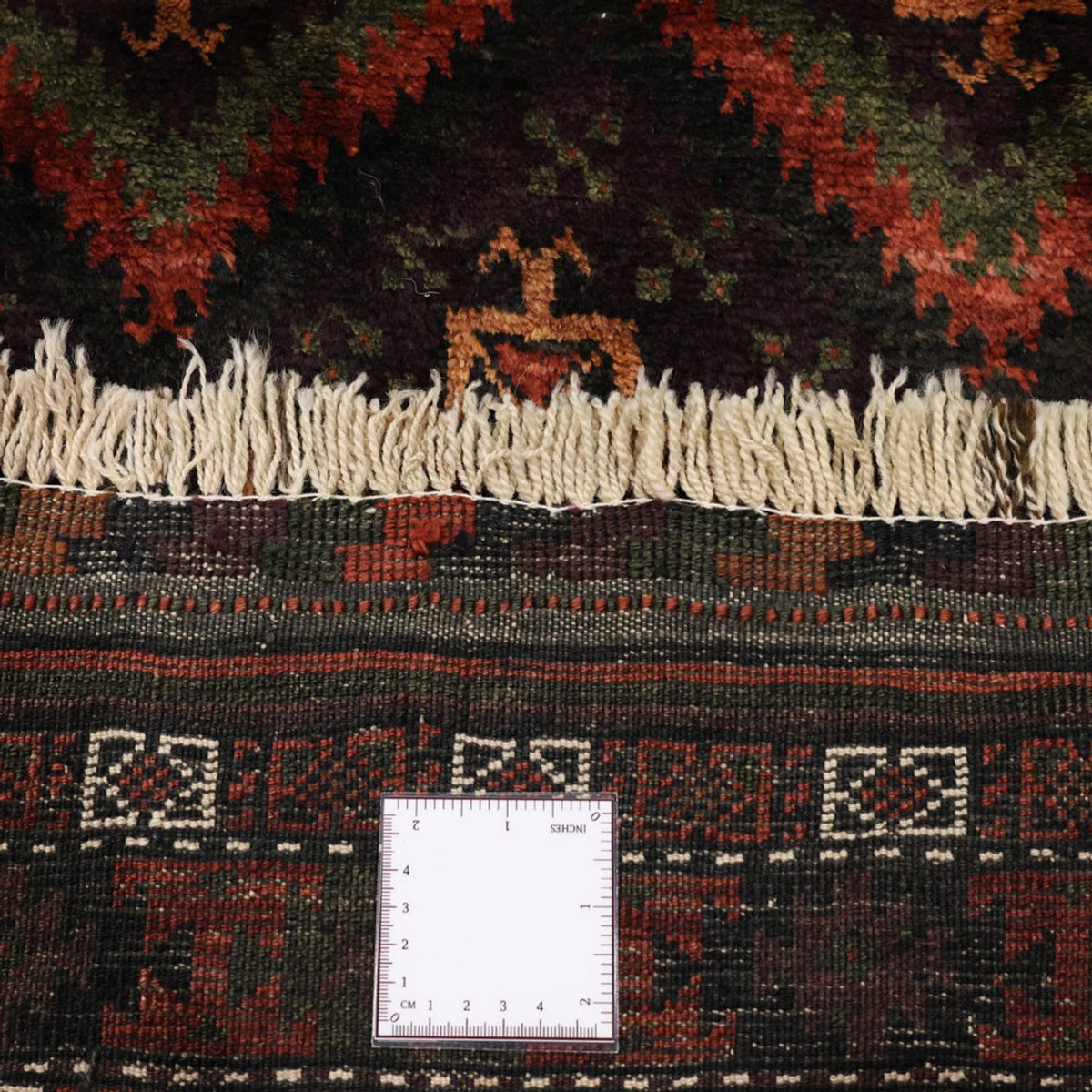 Runner Baluch-matta - 294 x 141 cm - mörk beige