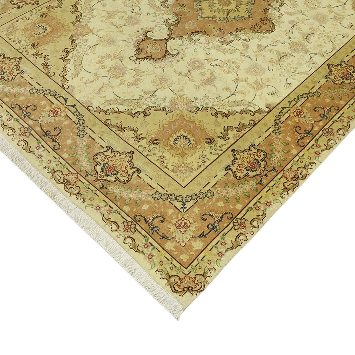 Persisk matta - Tabriz - Royal - 208 x 149 cm - beige