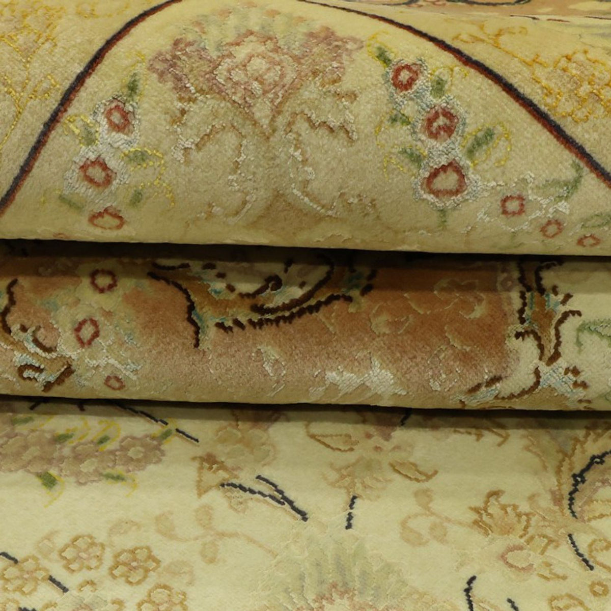 Persisk matta - Tabriz - Royal - 208 x 149 cm - beige