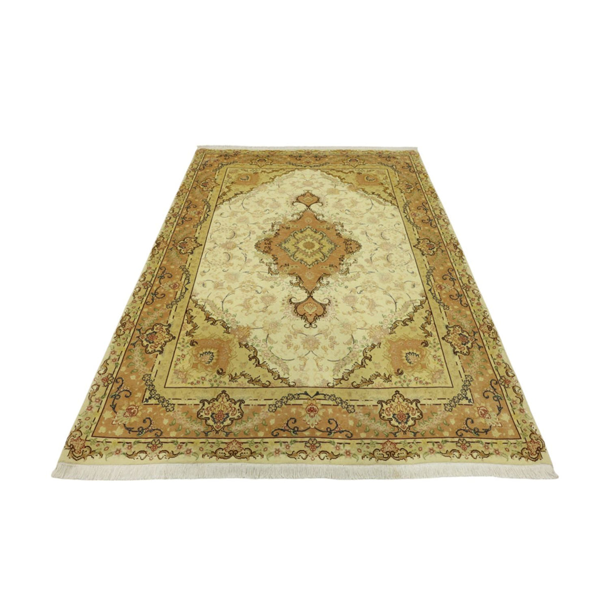 Persisk matta - Tabriz - Royal - 208 x 149 cm - beige