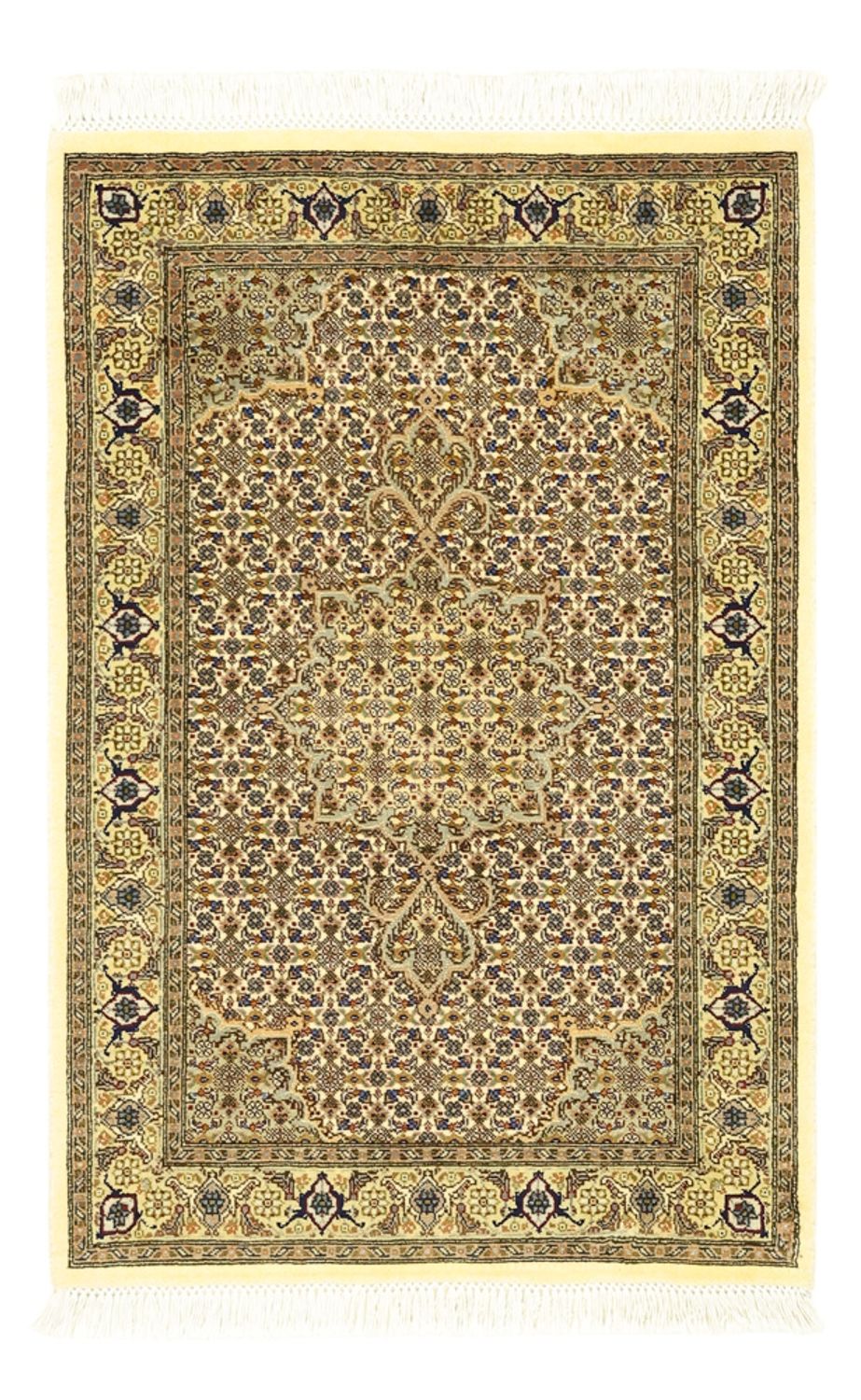 Persisk matta - Tabriz - Royal - 92 x 60 cm - olivgrön