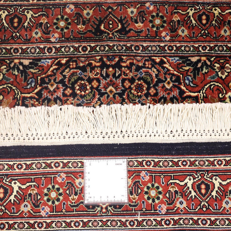 Persisk matta - Bijar - 144 x 75 cm - mörkröd