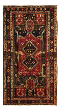 Persisk matta - Nomadic - 285 x 150 cm - mörkröd