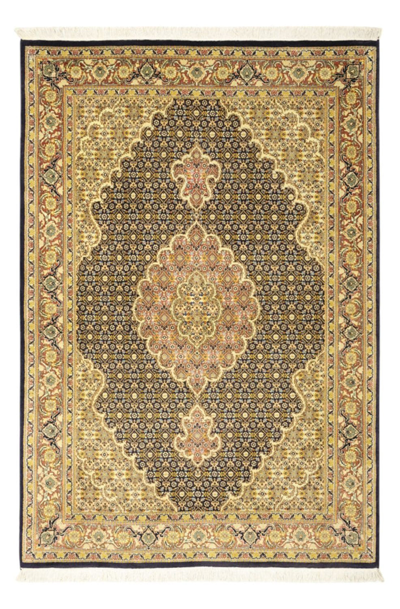 Persisk matta - Tabriz - Royal - 148 x 100 cm - mörkblå
