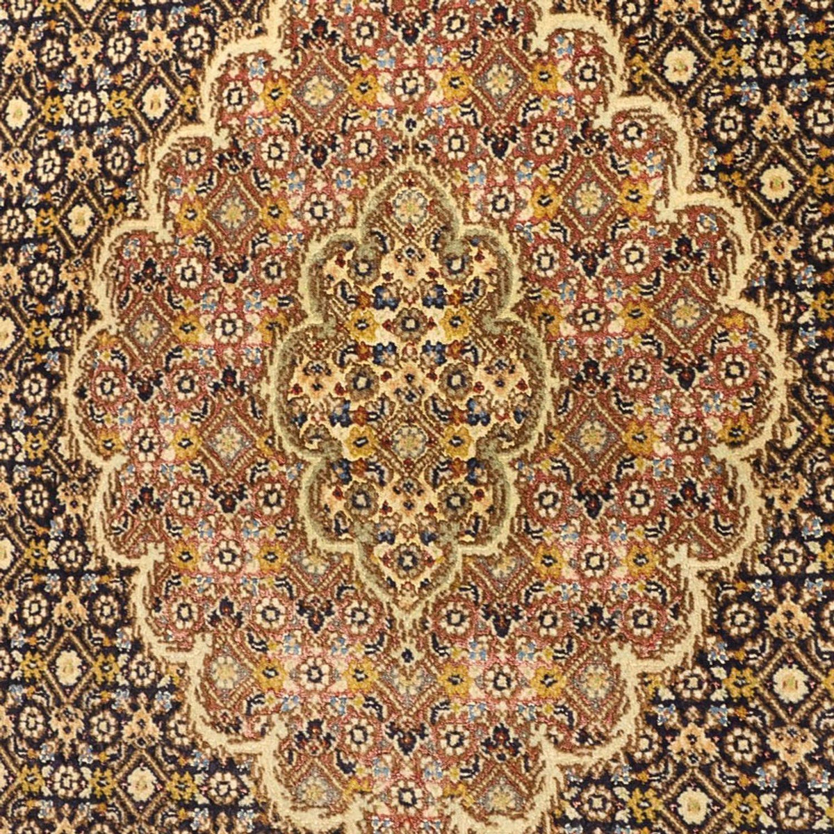 Persisk matta - Tabriz - Royal - 148 x 100 cm - mörkblå
