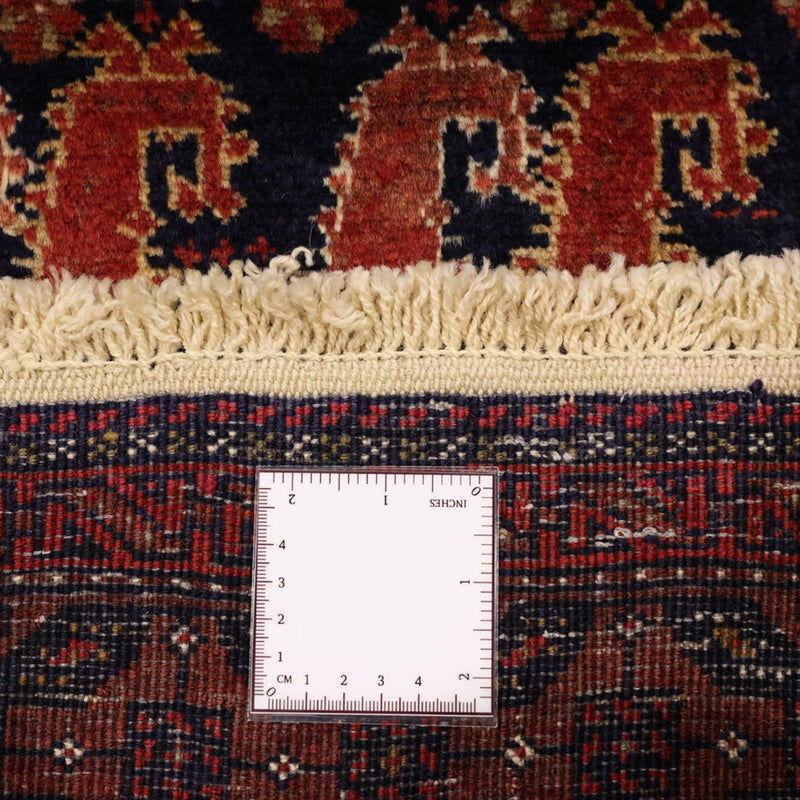 Runner Baluch-matta - 194 x 100 cm - mörkröd