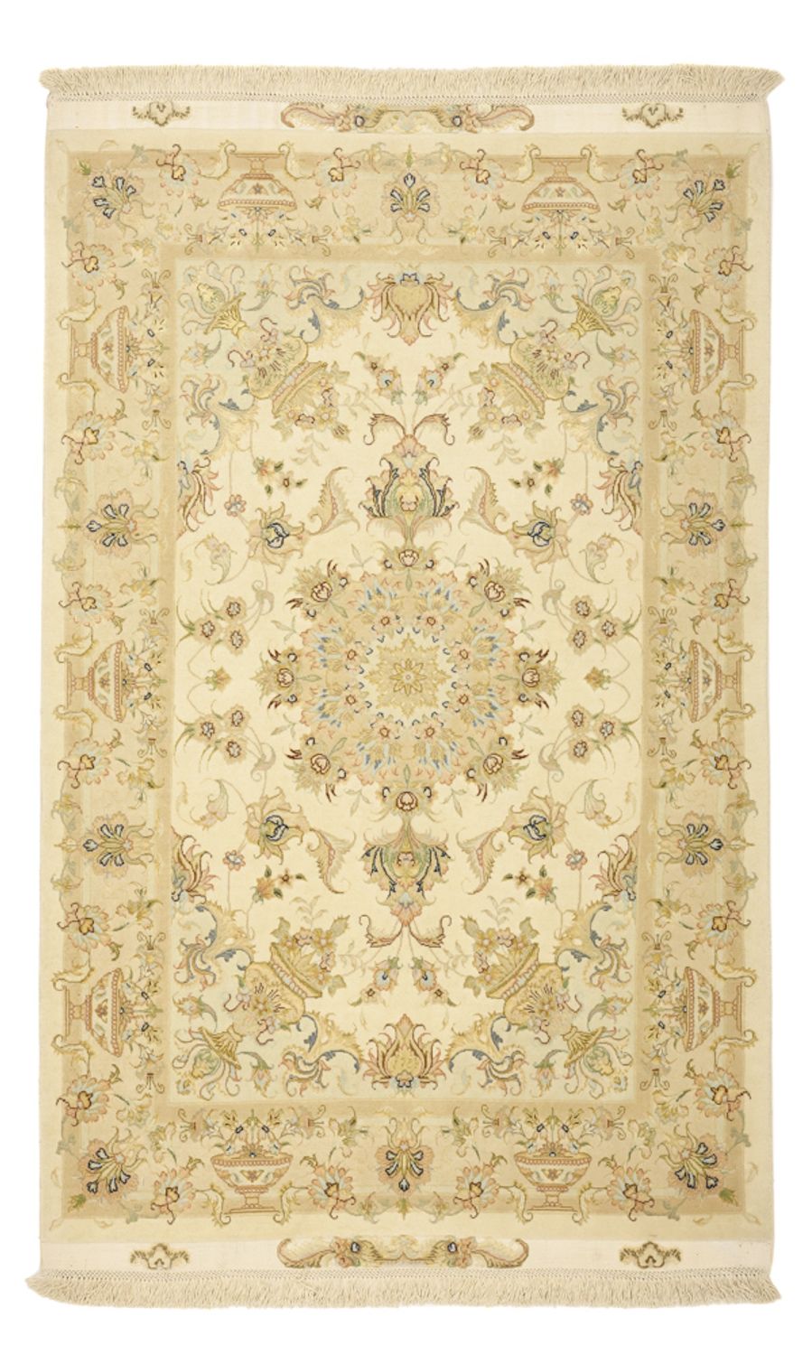 Persisk matta - Tabriz - Premium - 159 x 98 cm - beige