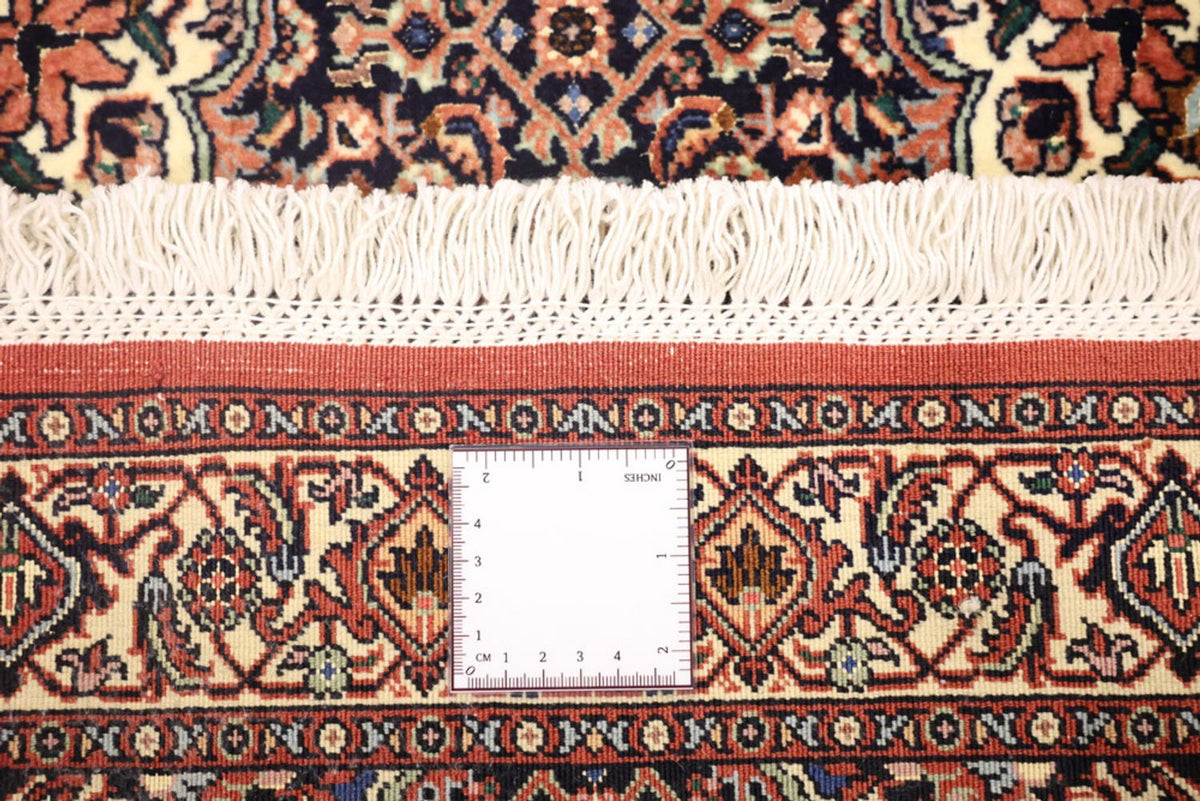 Persisk matta - Bijar - Kungliga - 149 x 69 cm - mörkröd