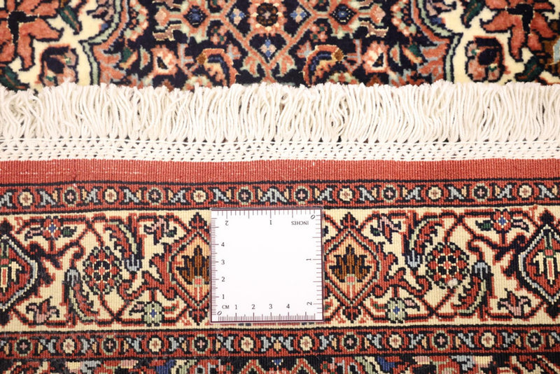 Persisk matta - Bijar - Kungliga - 149 x 69 cm - mörkröd