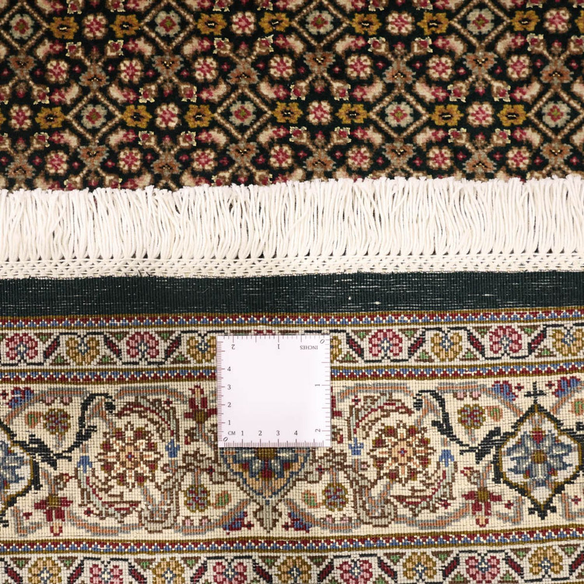 Persisk matta - Tabriz - Royal - 144 x 106 cm - olivgrön