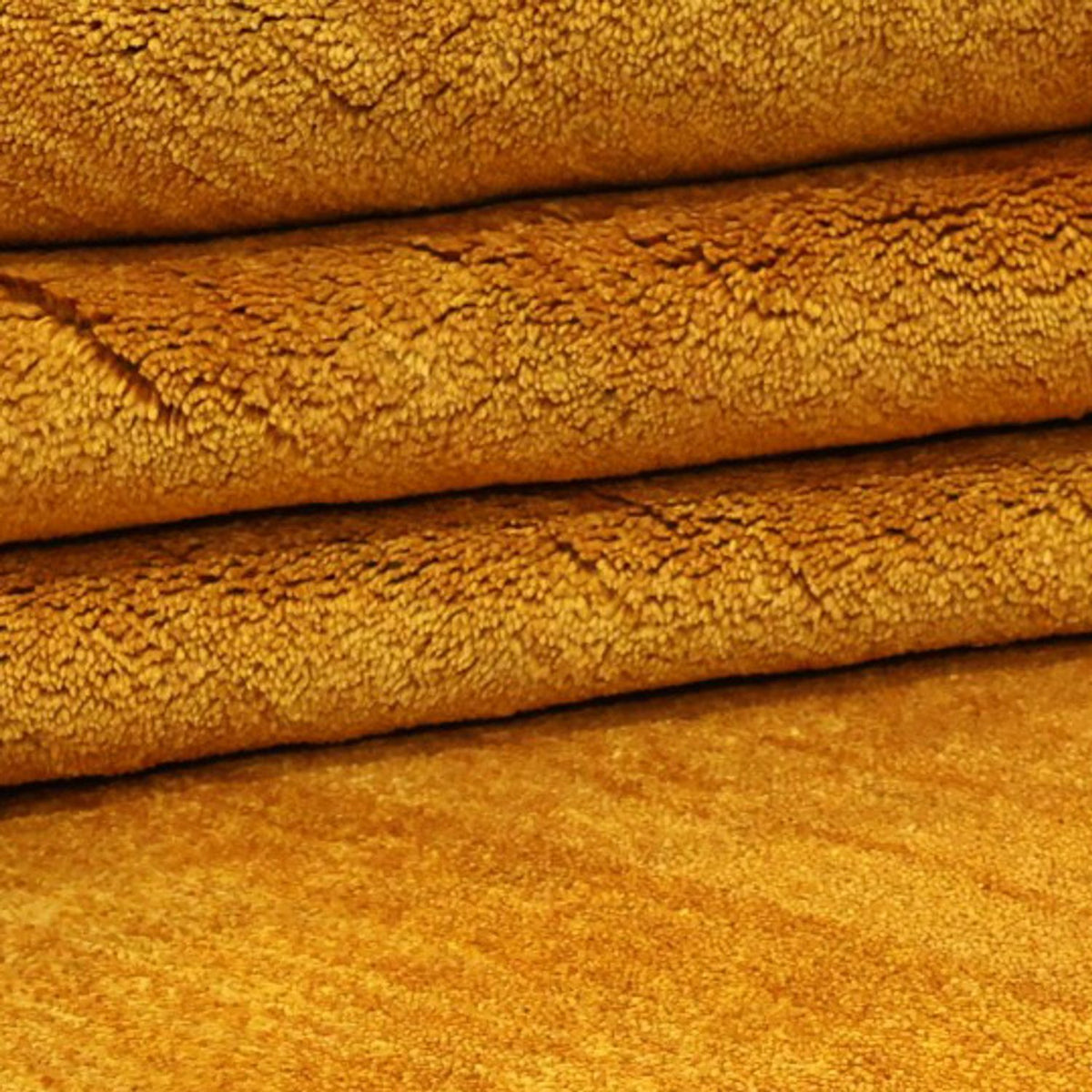 Gabbeh-matta - persisk - 328 x 258 cm - guld