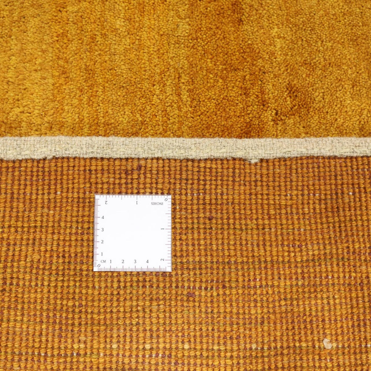 Gabbeh-matta - persisk - 328 x 258 cm - guld