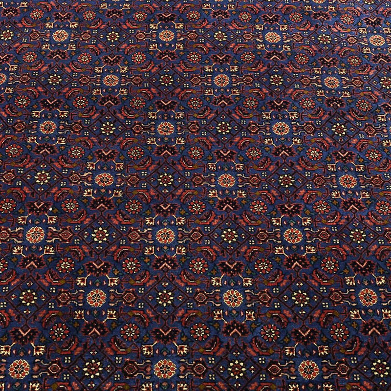 Persisk matta - Bijar - Kungliga - 286 x 255 cm - mörkblå