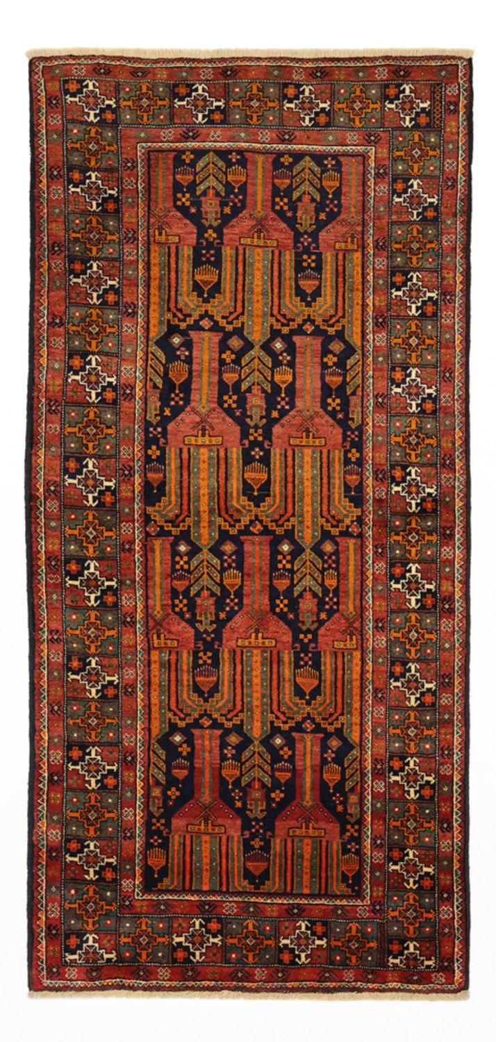 Runner Baluch-matta - 237 x 113 cm - terrakotta