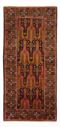 Runner Baluch-matta - 237 x 113 cm - terrakotta
