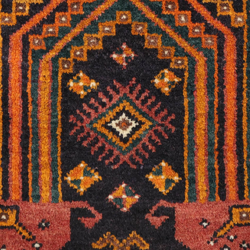 Runner Baluch-matta - 249 x 113 cm - mörkblå