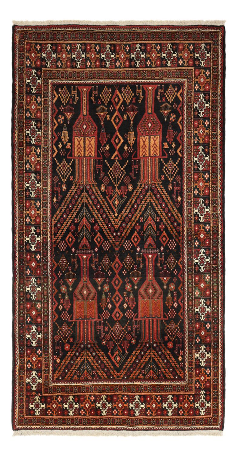 Baluch-matta - 219 x 119 cm - mörkröd