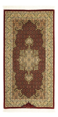 Persisk matta - Tabriz - Royal - Kungliga - 111 x 57 cm - mörk beige