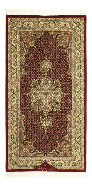 Persisk matta - Tabriz - Royal - Kungliga - 111 x 57 cm - mörk beige