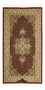 Persisk matta - Tabriz - Royal - Kungliga - 111 x 57 cm - mörk beige