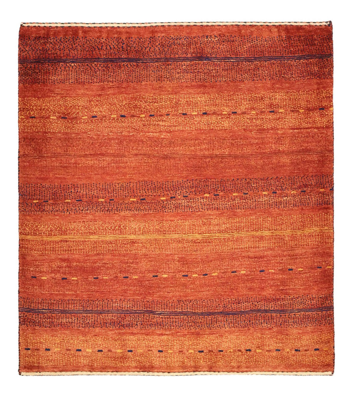 Gabbeh-matta - Kashkuli Persiska - 106 x 96 cm - flerfärgad
