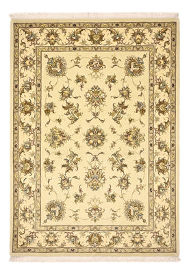 Persisk matta - Tabriz - Kungliga - 203 x 145 cm - beige