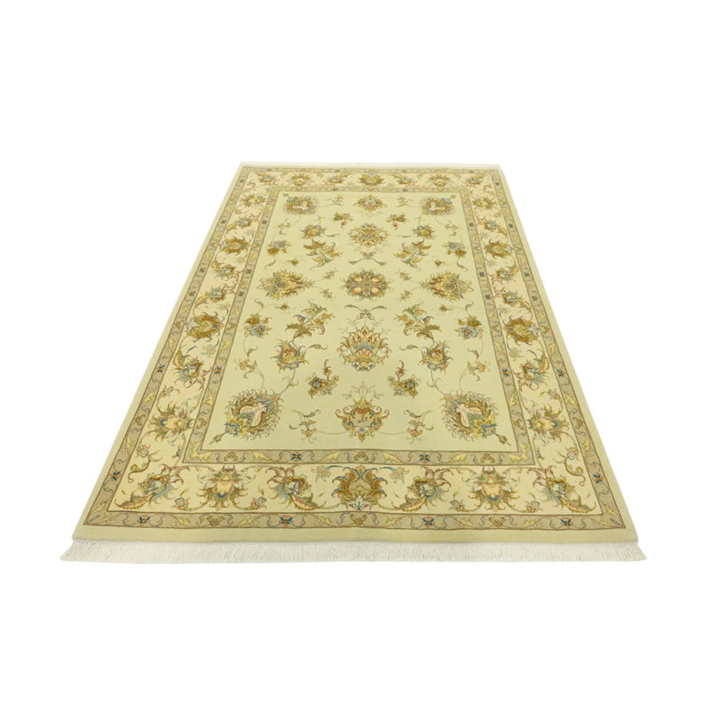 Persisk matta - Tabriz - Kungliga - 203 x 145 cm - beige