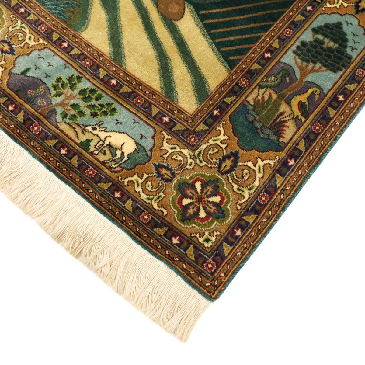 Persisk matta - Tabriz - Royal - 153 x 103 cm - flerfärgad