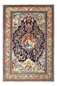 Persisk matta - Tabriz - 197 x 136 cm - flerfärgad